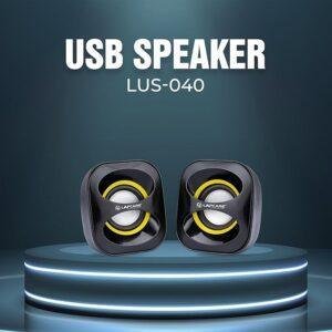 LAPCARE USB Speaker 3W X 2 Lus-040 - Black - Image 4