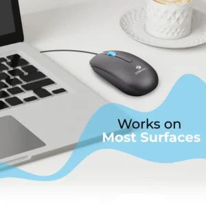 Zebronics Zeb-Junggle Wired USB Mouse, 3-Button, 1200 DPI Optical Sensor, Plug & Play, for Windows/Mac - Image 4
