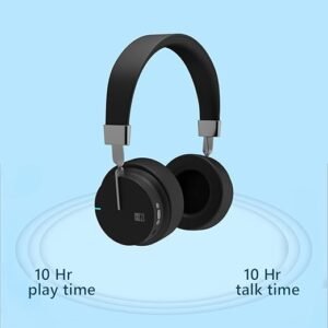 HEATZ NUFZ Signature Bluetooth Wireless Stereo Over Headphone with FM,TF Card, Aux in and 10 Hrs Playback.(ZB65)(On The Ear) - Image 3