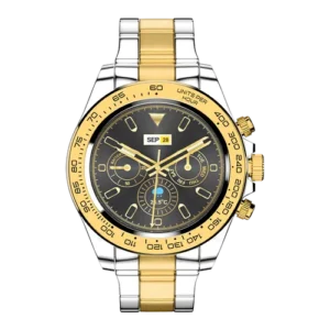 Fire Boltt Smart Watch 32.5 MM (1.28 Inches) BSW087 Blizzard Silver Gold | 1.28-inch HD display Bluetooth calling Voice assistant 120 sports modes Heart ra - Image 3
