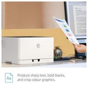 HP Colour Laser 150nw Wireless Color Laser Printer with Built-in Ethernet and WiFi-Direct, Smallest Color Laser in its Class - Image 3