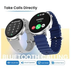 Ambrane Wise-Roam 2, 1.39" Full HD Display BT Calling and Complete Health Tracking Smartwatch Black - Image 2