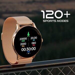 Fire-Boltt Phoenix Ultra Luxury Stainless Steel, Bluetooth Calling Smart Watch, AI Voice Assistant, Metal Body with 120+ Sports Modes, SpO2, Heart Rate Monitoring (Gold) - Image 4