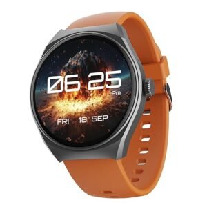 boAt Lunar Comet w/ 1.39" (3.5 cm) HD Display, Advanced Bluetooth Calling, Functional Crown, Multiple Sports Mode,100 Watch Faces, HR & SpO2 Monitoring,IP67, Smart Watch for Men & Women(Royal Orange) - Image 1