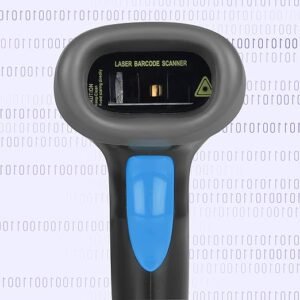 Zebronics, ZEB-BS1H1000 1D Laser Handheld Barcode Scanner Supports USB connectivity and Comes with an inbuilt Buzzer & LED Indicator - Image 2