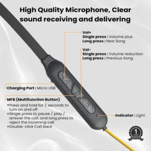 EnSport Bluetooth NeckBand EVM-NB-027 - Image 7