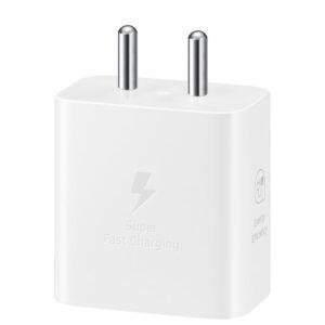 Samsung Original 25W Type-C Travel Adaptor Without Cable, White - Image 3