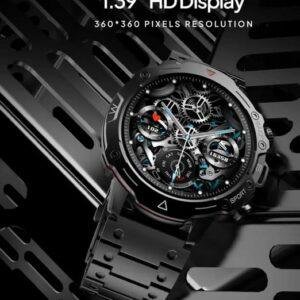 Fire-Boltt Grenade 1.39'' HD Display, BT Calling, 350 mAh Battery & 123 Sports Modes Smartwatch - Image 3