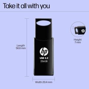 HP 712w 256GB USB 3.2 Flash Drive Black - Image 2