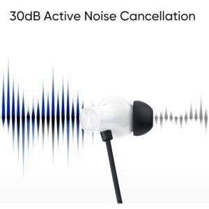 Realme Buds Wireless 3 in-Ear Bluetooth Headphones,30dB ANC,Spatial Audio,13.6mm Dynamic Bass Driver,Upto 40 HrsPlayback,Fast Charging,45ms Low Latency for Gaming,Dual Device Connection - Image 5