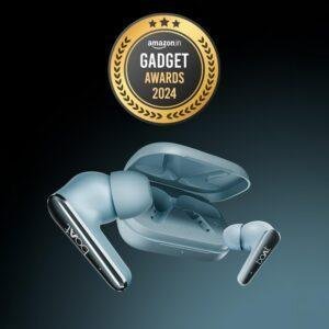 boAt Airdopes 280 ANC, Active Noise Cancellation(~32dB), 60Hrs Battery, 13mm Drivers, 4Mics ENx, Fast Charge, IPX5, v5.3 Bluetooth Earbuds, TWS Ear Buds Wireless Earphones with mic (Mint Blue) - Image 2