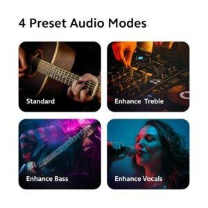 Redmi Buds 5 Bluetooth TWS Earbuds, Up to 46dB Hybrid Noise Cancellation, Quad Mic with AI Call Enhancement, 10mins Charge for 4Hours Life, Up to 38Hrs Playback - Image 6