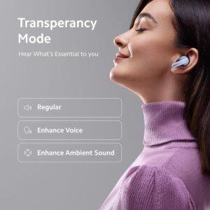 Redmi Buds 5 Bluetooth TWS Earbuds, Up to 46dB Hybrid Noise Cancellation, Quad Mic with AI Call Enhancement, 10mins Charge for 4Hours Life, Up to 38Hrs Playback - Image 9