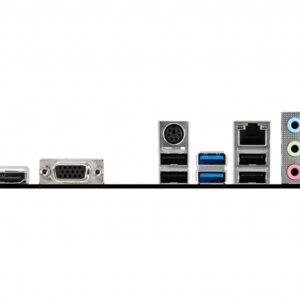 MSI H510M-A PRO Motherboard, Micro-ATX - Supports 11th Gen Intel Core Processors, LGA 1200-2 X DIMMs (3200Mhz), 1 X Pcie 4.0 X16, 1 X M.2 Gen3, USB 3.2 Gen1, 1G LAN, HDMI 2.0B - Image 4