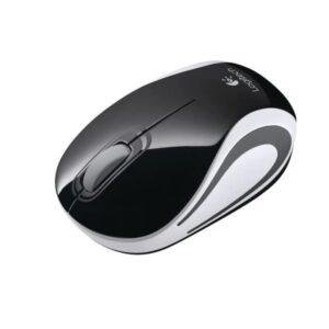 Logitech M187 Ultra Portable Wireless Mouse, 2.4 GHz with USB Receiver, 1000 DPI Optical Tracking, 3-Buttons, PC/Mac/Laptop - Black - Image 4