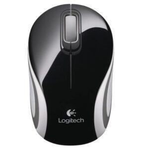 Logitech M187 Ultra Portable Wireless Mouse, 2.4 GHz with USB Receiver, 1000 DPI Optical Tracking, 3-Buttons, PC/Mac/Laptop - Black - Image 3