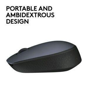 Logitech Wireless Mouse M171 Grey - Image 4