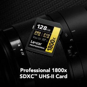 Lexar Profes 1800x SDXC UHS-II U3 V60, 128GB - Image 5