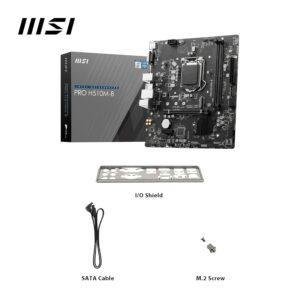 MSI PRO H510M-B Motherboard, Micro-ATX - Supports Intel Core 10th Gen Processors, LGA 1200-2 x DIMMs, 1 x PCIe 3.0 x16, USB 3.2 Gen1, 1G LAN, HDMI 1.4 - Image 7