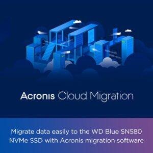 Western Digital WD Blue SN580 NVMe 1TB, Upto 4150MB/s, 5 Y Warranty, PCIe Gen 4 NVMe M.2 (2280), Internal Solid State Drive (SSD) (WDS100T3B0E) - Image 4
