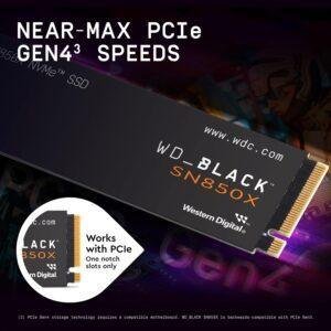WD_BLACK™ SN850X NVMe™ SSD Gaming Storage, 4TB - Image 6