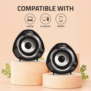 Artis S9 2.0 USB Multimedia Speakers (Black)(6W RMS Output) - Image 4