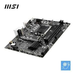 MSI PRO H610M-E Motherboard, Micro-ATX - Supports 14th/13th/12th Gen Intel Core Processors, LGA 1700 - DDR5 Memory Boost 5600MHz/MAX, PCIe 4.0 x16 Slot, M.2 Gen3 Slot - Image 4
