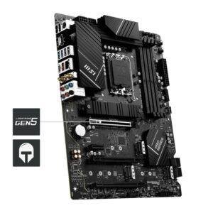 MSI PRO Z790-P WiFi DDR4 Motherboard, ATX - Supports Intel 12th & 13th Gen Core Processors, LGA 1700-55A DrMOS, DDR4 Memory Boost 5333+MHz/OC, PCIe 5.0 & 4.0 x16, 4 x M.2 Gen4, Wi-Fi 6E, 2.5G LAN - Image 5