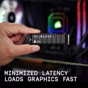 WD_BLACK SN850X NVMe™ SSD Gaming Storage with Heatsink, 8TB - Image 3