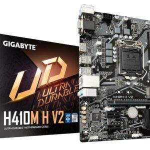 GIGABYTE H410M H V2 Ultra Durable MicroATX Motherboard DDR4 DIMM - Image 1