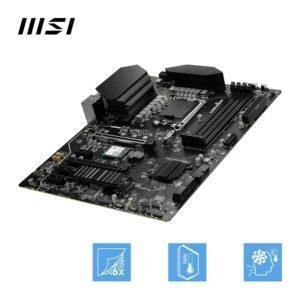 MSI PRO Z790-S WiFi Motherboard, ATX - Supports 14th/13th/12th Gen Intel Core Processors, LGA 1700 - DDR5 Memory Boost 6600+MHz/OC, PCIe 5.0 x16 Slot, M.2 Gen4 Slots, 2.5G LAN - Image 4