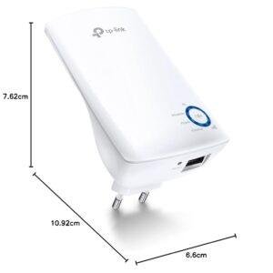 TP-Link TL-WA850RE Single_Band 300Mbps RJ45 Wireless Range Extender, Broadband/Wi-Fi Extender, Wi-Fi Booster/Hotspot with 1 Ethernet Port, Plug and Play, Built-in Access Point Mode, White - Image 8