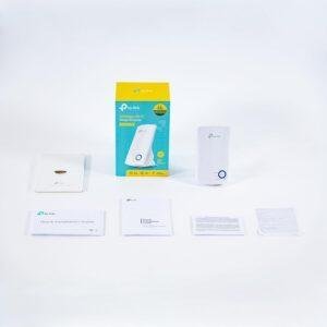 TP-Link TL-WA850RE Single_Band 300Mbps RJ45 Wireless Range Extender, Broadband/Wi-Fi Extender, Wi-Fi Booster/Hotspot with 1 Ethernet Port, Plug and Play, Built-in Access Point Mode, White - Image 7