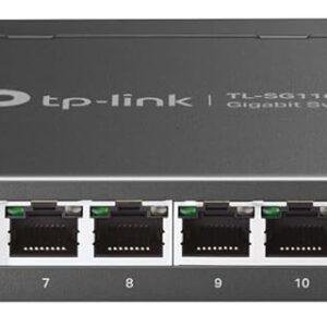 TP-Link 16 Port Gigabit Switch | Unmanaged Pro | Plug & Play | Fanless | Desktop/Wall-Mount | Durable Metal Casing | Support QoS, IGMP Snooping and Link Aggregation (TL-SG116E) - Image 2