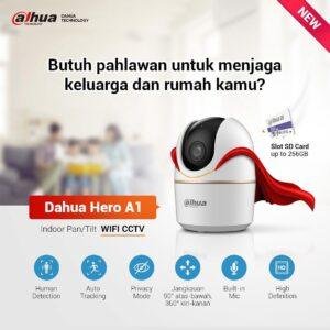 Dahua Hero 2MP WiFi PT Camera,360° Coverage,Built in Mice,AI Human Detection, Privacy Mode, Human Detection,1080P, Built-in Siren,Wireless, Smart Tracking, Privacy Mode, Night Vision, Two-Way Talk, - Image 2