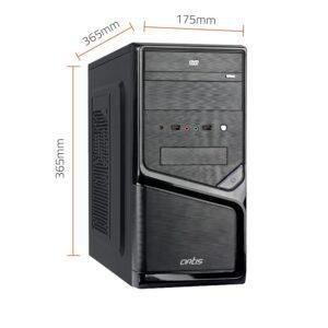 Artis 3330 3.0 Computer Cabinet Support Micro ATX Motherboard,1 x 8 cm Fan with 400W Power Supply - Image 6