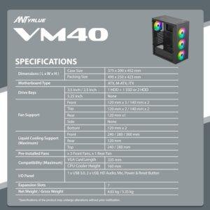 Hi-Speed ThunderGlow 3050 Gaming Cpu - Image 44