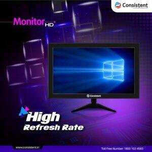 Consistent Led Monitor (CTM 2001) 48.26Cm Wide Display with Hdmi, Black - Image 4