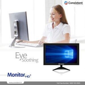 Consistent Led Monitor (CTM 2001) 48.26Cm Wide Display with Hdmi, Black - Image 6