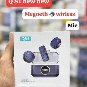 Q81 Wireless Lavalier Microphone with Charging Case and USB-C Receiver - Image 1