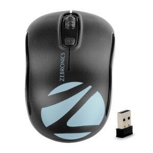 ZEBRONICS Zeb -Dash USB Wireless Optical Mouse (Black)