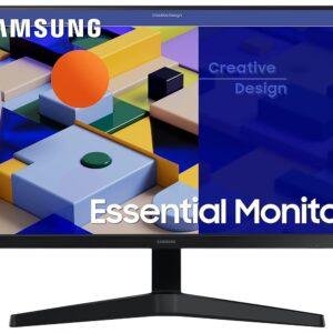Samsung 27-inch(68.60cm) FHD 1,920 x 1,080 Monitor, IPS, 75 Hz, Bezel Less Design, AMD FreeSync, Flicker Free, HDMI, D-sub, (LS27C310EAWXXL, Black)