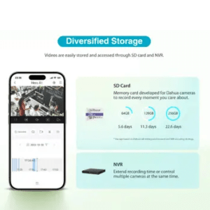 DAHUA H3A 3MP Indoor Fixed-focal Wi-Fi Pan & Tilt 360 , 2-Way Audio ,Network Security Camera (1 Channel) - Image 2
