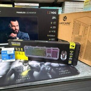 Hi Speed Super Pro i5 Gaming Desktop – 27” IPS Wireless Premium Edition - Image 1