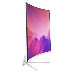 ZEBRONICS AC32FHD LED Monitor, 32 inch (81.28cm), 250 nits, 75Hz, FHD, 1920x1080, HDMI, VGA, Ultra Slim Bezel, Built-in Speakers, Metal Stand, Wall Mountable (AC32FHD) - Image 2