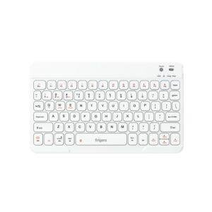 FINGERS MiniClicks Duo D7 – Wireless Bluetooth Keyboard Mouse Combo (Rechargeable & BT | 75% Compact – 78 Keys | X-Scissor Keys | 18-Day Backup | Windows, macOS, Linux, ChromeOS), Rick Black - Image 3